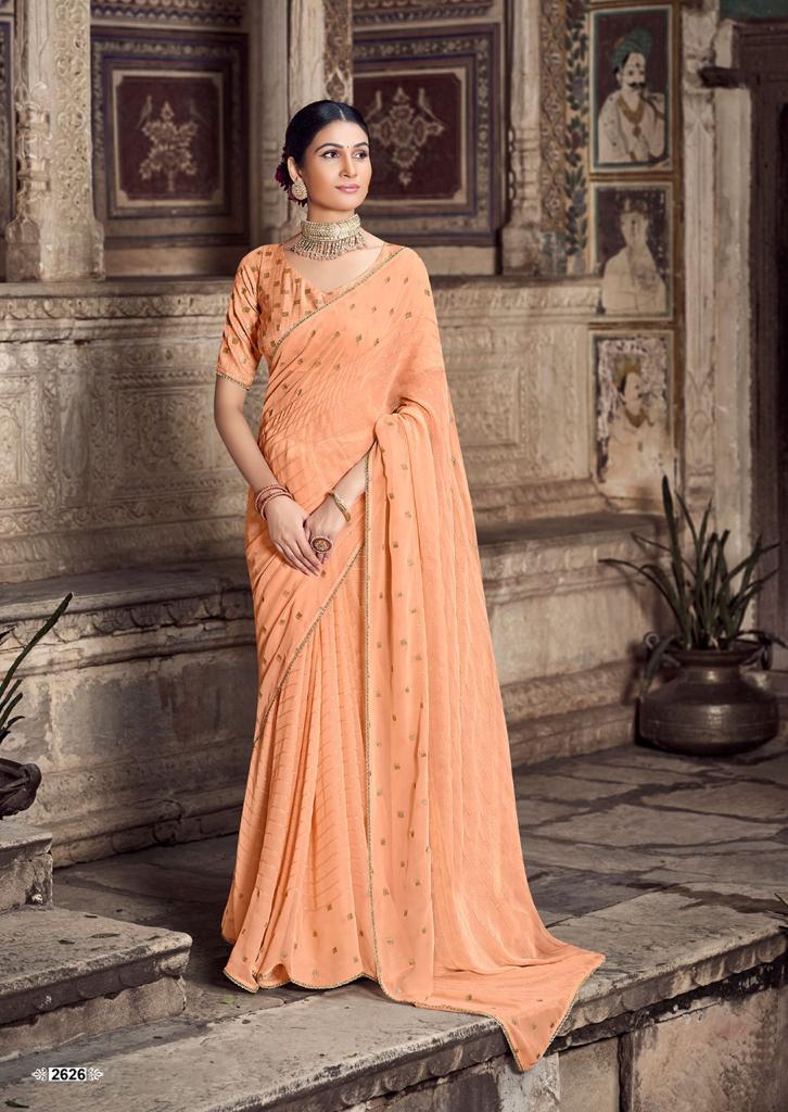 Kashvi Gargi Party Wear Designer Fancy Georgette Saree Collection
